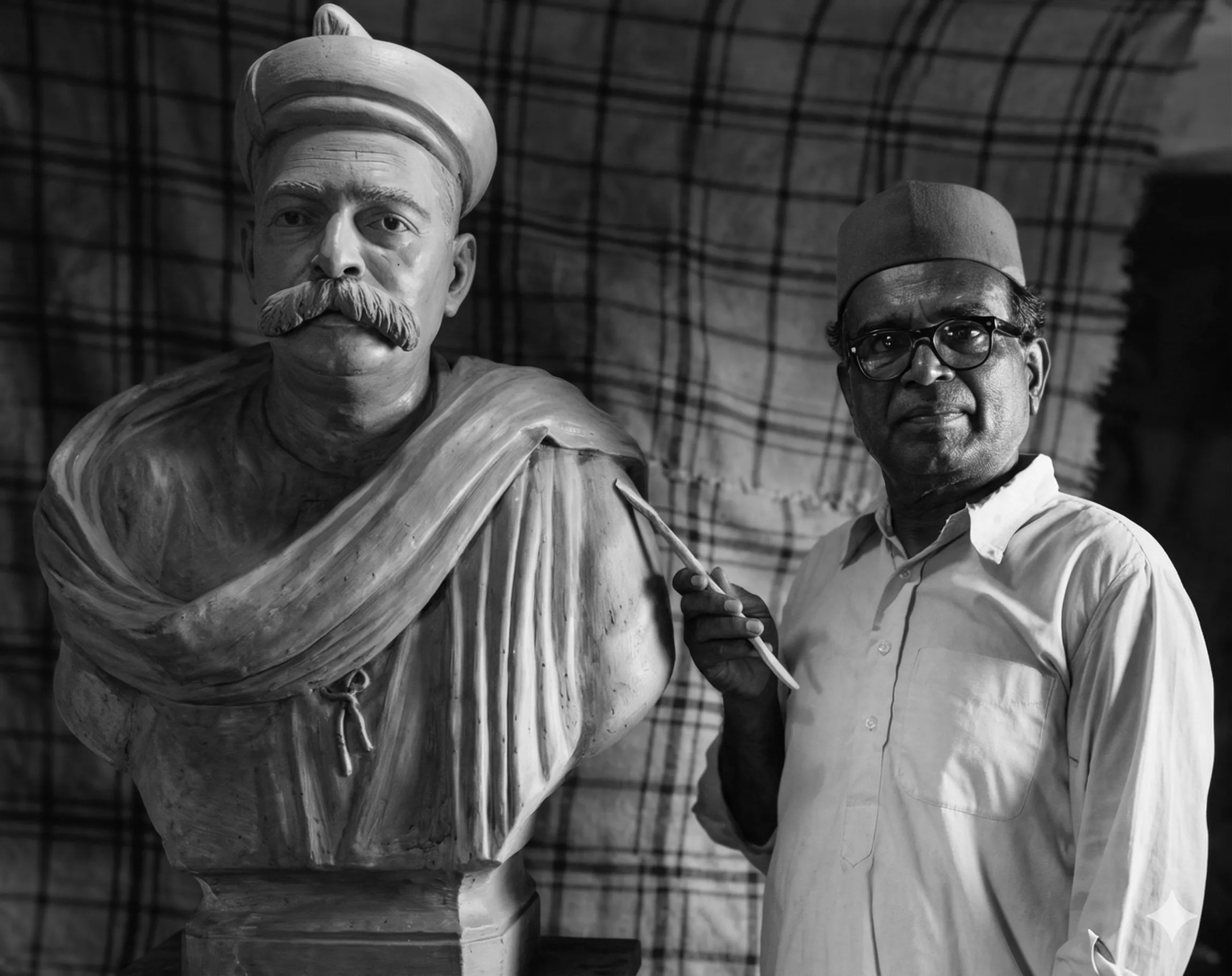 Madilgekar's Art Studio artisans at work